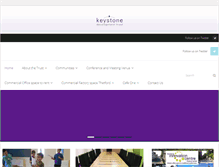 Tablet Screenshot of keystonetrust.org.uk